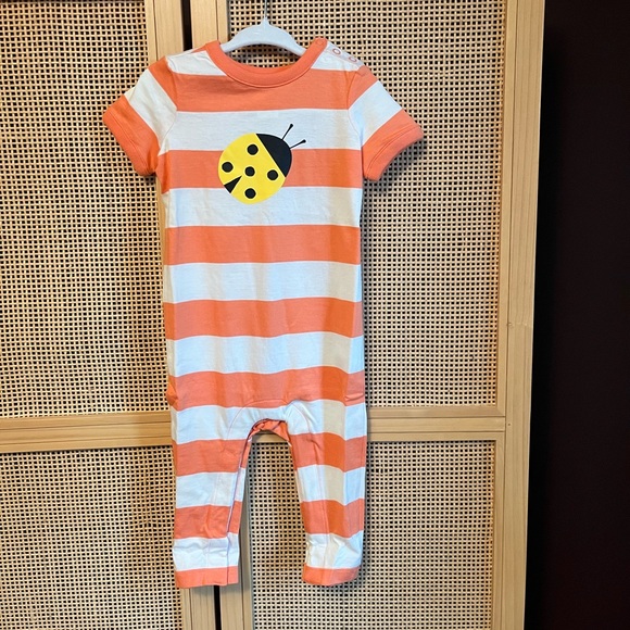 NWT Hanna Andersson Baby Graphic Romper 12-18M - Picture 2 of 6